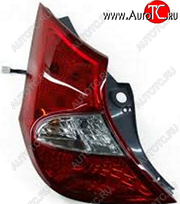 4 099 р. Левый фонарь BODYPARTS  Hyundai Solaris  RBr (2010-2014) хэтчбэк дорестайлинг  с доставкой в г. Керчь