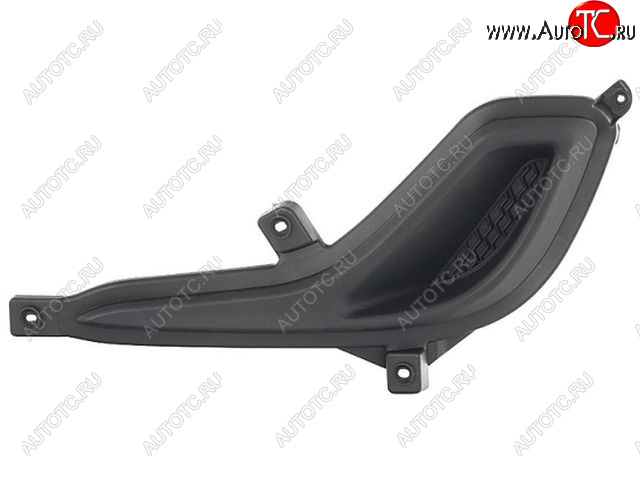 449 р. Левая вставка воздухозаборника переднего бампера (пр-во Китай) BODYPARTS  Hyundai Solaris  RBr (2010-2014) седан дорестайлинг  с доставкой в г. Керчь