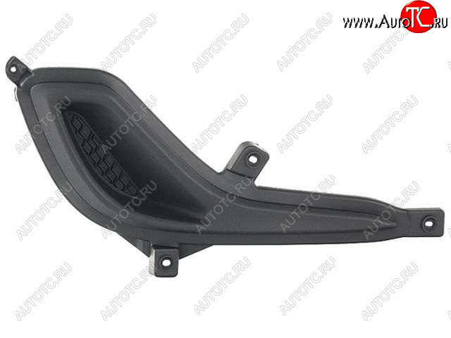 449 р. Правая решетка переднего бампера (пр-во Китай) BODYPARTS  Hyundai Solaris  RBr (2010-2014) седан дорестайлинг, хэтчбэк дорестайлинг  с доставкой в г. Керчь