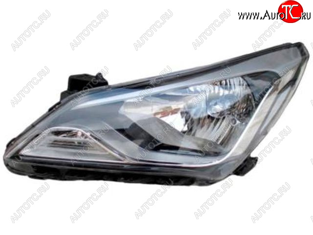 2 479 р. Левая фара (корректор) DEPO  Hyundai Solaris  RBr (2014-2017) седан рестайлинг  с доставкой в г. Керчь