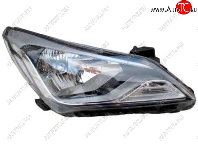 2 479 р. Правая фара (корректор) BODYPARTS  Hyundai Solaris  RBr (2014-2017) седан рестайлинг  с доставкой в г. Керчь