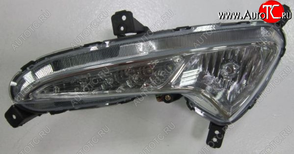 3 799 р. Левая противотуманная фара (диодная) BODYPARTS  Hyundai Solaris  RBr (2014-2017) седан рестайлинг  с доставкой в г. Керчь