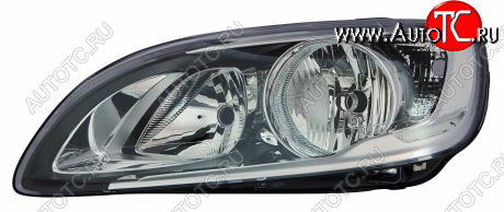 15 349 р. Левая фара (c электрокорректором) DEPO  Volvo S60  FS седан (2013-2018) рестайлинг (диодная)  с доставкой в г. Керчь