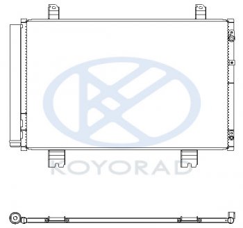 6 999 р. LS460600hL КОНДЕНСАТОР КОНДИЦ (KOYO) KOYORAD lxls407-930  с доставкой в г. Керчь. Увеличить фотографию 1