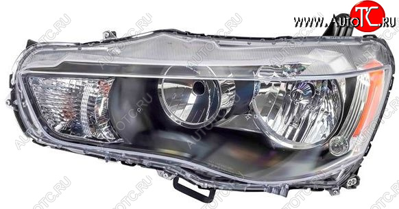 19 549 р. Левая фара (под корректор) DEPO  Mitsubishi Outlander  XL (2010-2013) (CW)  рестайлинг  с доставкой в г. Керчь