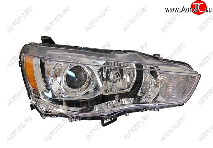12 299 р. Правая фара (с электрокорректором, линзован) BODYPARTS  Mitsubishi Outlander  XL (2010-2013) (CW)  рестайлинг  с доставкой в г. Керчь