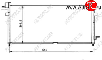 1 769 р. FHFM КОНДЕНСАТОР КОНДИЦ (см.каталог) BODYPARTS vv0fh97-930  с доставкой в г. Керчь