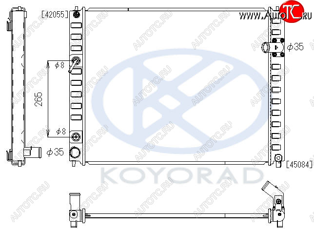 9 399 р. FX35 (EX35 09-) РАДИАТОР ОХЛАЖДЕН AT BODYPARTS ifx3508-911  с доставкой в г. Керчь