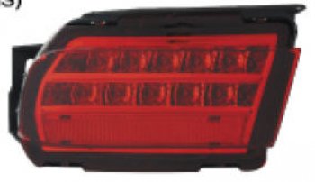 PRADO ФОНАРЬ ЗАДН В БАМПЕР Л+П (КОМПЛЕКТ) С ДИОД (EAGLE EYES) КРАСН EAGLE EYES typrd09-730r-n