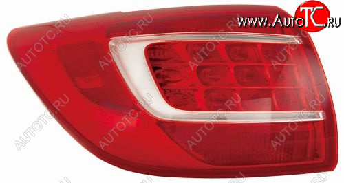 5 649 р. Левый фонарь DEPO  KIA Sportage  3 SL (2010-2014) дорестайлинг  с доставкой в г. Керчь