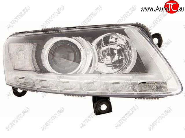 28 699 р. Левая фара (под корректор, ксенон) DEPO  Audi A6  C6 (2008-2010) рестайлинг, седан  с доставкой в г. Керчь