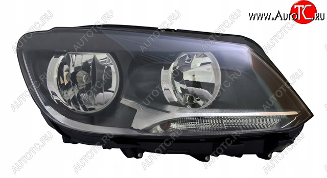 10 749 р. Правая фара (c электрокорректором) DEPO  Volkswagen Polo  5 (2009-2015) седан дорестайлинг  с доставкой в г. Керчь