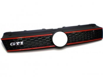POLO РЕШЕТКА РАДИАТОРА С КРАСН МОЛДИНГ , GTI (Тайвань) API vwplo10-100