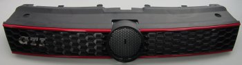 POLO РЕШЕТКА РАДИАТОРА С КРАСН МОЛДИНГ , GTI (Китай) BODYPARTS vwplo10-104