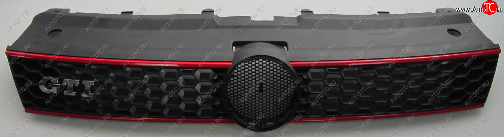 4 099 р. POLO РЕШЕТКА РАДИАТОРА С КРАСН МОЛДИНГ , GTI (Китай) BODYPARTS vwplo10-104  с доставкой в г. Керчь