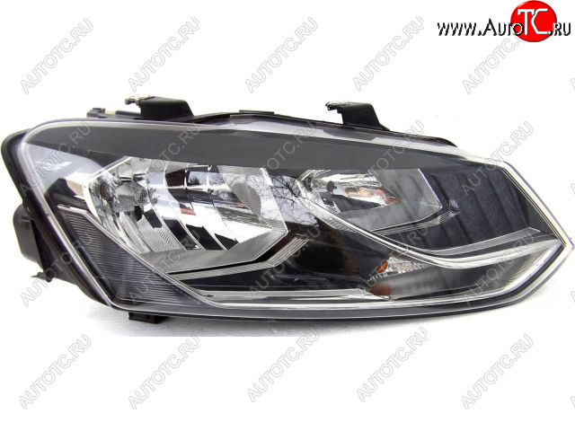12 449 р. Правая фара (c электрокорректором) DEPO  Volkswagen Polo  5 (2015-2020) седан рестайлинг  с доставкой в г. Керчь
