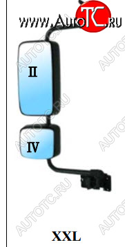 11 899 р. TGA {TGM 06-TGL 05-TGA XXL 00-} ЗЕРКАЛО ЛЕВ В СБОРЕ С КРОНШТЕЙН ВЕРХН ЭЛЕКТР , НИЖН МЕХАН С ПОДОГРЕВ (DEPO) DEPO matga00-455-l  с доставкой в г. Керчь