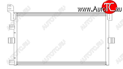 3 899 р. PREMIUM (MAGNUM 04-) КОНДЕНСАТОР КОНДИЦ (см.каталог) BODYPARTS rnpre06-930  с доставкой в г. Керчь