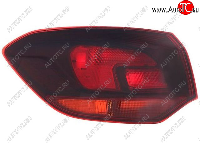 7 849 р. Левый фонарь DEPO Opel Astra J универсал рестайлинг (2012-2017)  с доставкой в г. Керчь