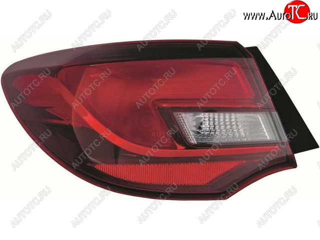 6 649 р. Левый фонарь DEPO  Opel Astra  J (2012-2017) хэтчбек 5 дв.  рестайлинг  с доставкой в г. Керчь
