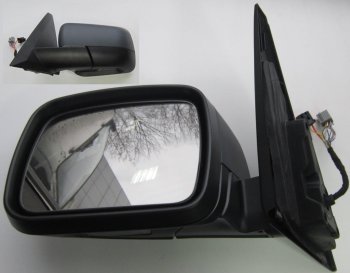 RANGE ROVER (III) ЗЕРКАЛО ЛЕВ ЭЛЕКТР С ПОДОГРЕВ АВТОСКЛАДЫВ ТЕМПЕР ДАТЧИК ПОДСВЕТ ПАМЯТЬЮ 2 РАЗЪЁМ. 15 КОНТ (aspherical) (Китай) BODYPARTS lrrag05-452-l