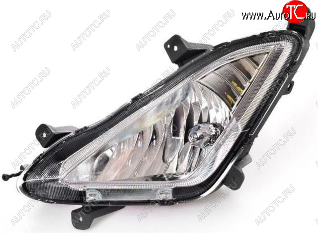 3 299 р. Противотуманная фара левая DEPO Hyundai Avante (2010-2013)  с доставкой в г. Керчь