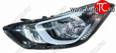 11 699 р. Левая фара (под корректор) DEPO  Hyundai Elantra  MD (2013-2016) рестайлинг  с доставкой в г. Керчь