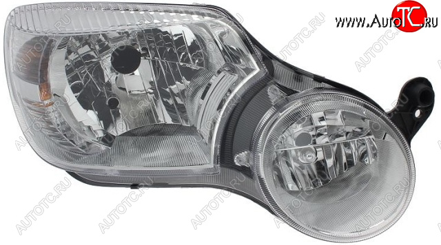 12 449 р. Правая фара (c электрокорректором) DEPO Skoda Yeti (2009-2013)  с доставкой в г. Керчь
