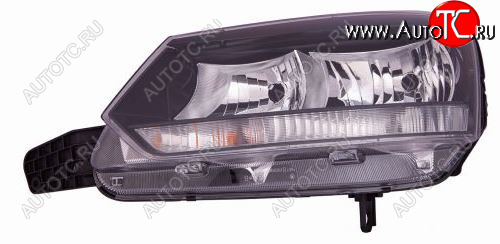 12 999 р. Левая фара (c электрокорректором) DEPO  Skoda Yeti (2013-2018)  с доставкой в г. Керчь