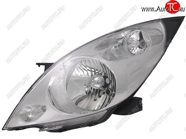 8 249 р. Левая фара (c электрокорректором) DEPO  Chevrolet Spark  M300 (2010-2015) дорестайлинг  с доставкой в г. Керчь