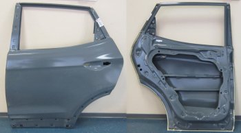 SANTA FE ДВЕРЬ ЗАДН ЛЕВ (Китай) BODYPARTS hnsfe12-520-l