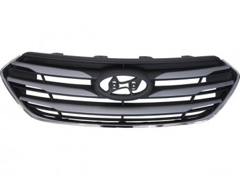 SANTA FE РЕШЕТКА РАДИАТОРА С ХРОМ МОЛДИНГ (Китай) BODYPARTS hnsfe14-100