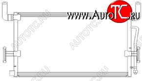 5 999 р. PREMIUM КОНДЕНСАТОР КОНДИЦ (см.каталог) BODYPARTS rnpre96-930  с доставкой в г. Керчь