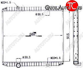 16 799 р. PREMIUM (915 x 688 mm) РАДИАТОР ОХЛАЖДЕН BODYPARTS rnpre96-910  с доставкой в г. Керчь