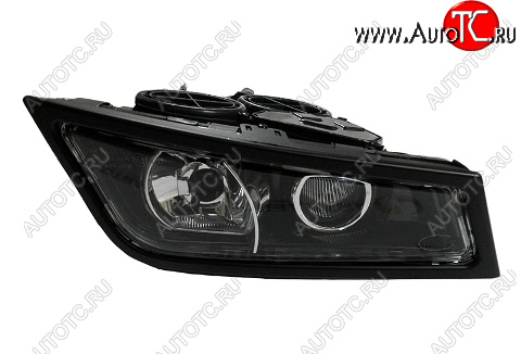 6 899 р. Противотуманная фара правая DEPO Volvo FH 12 2-ое поколение (2002-2012) (черная)  с доставкой в г. Керчь