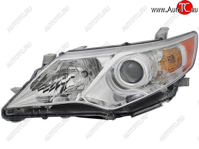 13 549 р. Левая фара (c электрокорректором) DEPO  Toyota Camry  XV50 (2011-2014) дорестайлинг  с доставкой в г. Керчь