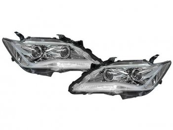 32 999 р. CAMRY ФАРА Л+П (КОМПЛЕКТ) ТЮНИНГ ЛИНЗОВАН (DEVIL EYES) С СВЕТЯЩ.СЕКЦИЯМИ РЕГ.МОТОР (EAGLE EYES) ВНУТРИ ХРОМ EAGLE EYES tycam11-004h-n  с доставкой в г. Керчь. Увеличить фотографию 1