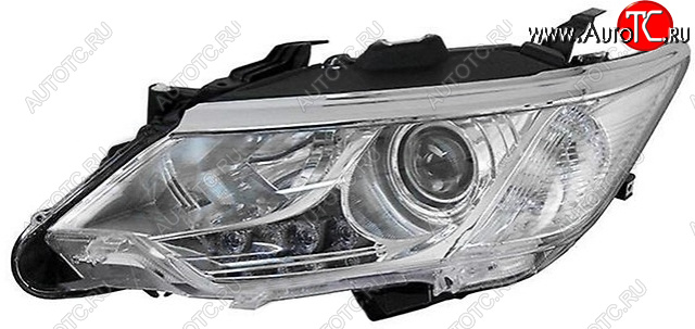 21 999 р. Левая фара (с электрокорректором, линзован) Bodyparts Toyota Camry XV50 дорестайлинг (2011-2014)  с доставкой в г. Керчь