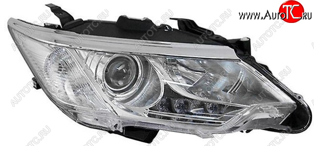 21 999 р. Правая фара (с электрокорректором, диодная) BodyParts Toyota Camry XV55 1-ый рестайлинг (2014-2017)  с доставкой в г. Керчь