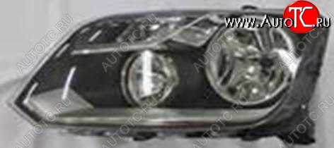 12 749 р. Левая фара (c электрокорректором) DEPO  Volkswagen Amarok (2009-2016) дорестайлинг  с доставкой в г. Керчь