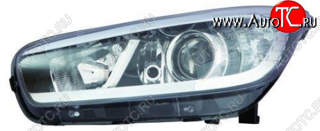 24 699 р. Левая фара (c электрокорректором) DEPO  KIA Ceed  2 JD (2012-2015) дорестайлинг, хэтчбэк  с доставкой в г. Керчь