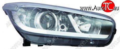 10 549 р. Правая фара (корректор) BODYPARTS KIA Ceed 2 JD дорестайлинг, хэтчбэк (2012-2015)  с доставкой в г. Керчь