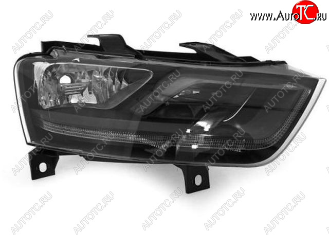 0 р. Правая фара (c электрокорректором) DEPO  Audi Q3  8U (2011-2015) дорестайлинг  с доставкой в г. Керчь
