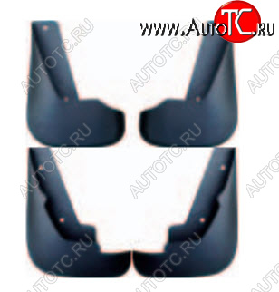 959 р. MONDEO БРЫЗГОВИК ПЕРЕДН КРЫЛА Л+П (КОМПЛЕКТ) + ЗАДН (4 шт) (Китай) BODYPARTS fdmon03-310-n  с доставкой в г. Керчь
