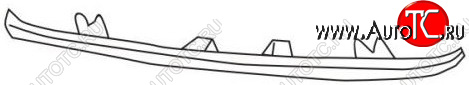 949 р. SIERRA ПЛАНКА-ФАРТУК ПОД РЕШЕТКУ (Тайвань) ЧЕРН API fdsie91-140b  с доставкой в г. Керчь