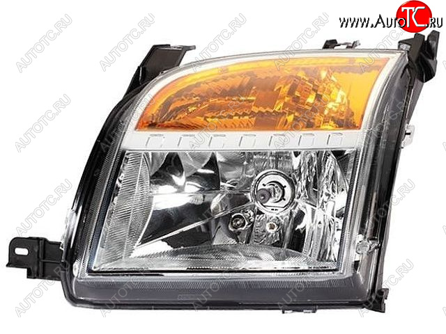 8 899 р. Левая фара (c электрокорректором) DEPO  Ford Fusion  1 (2005-2012)  рестайлинг, хэтчбэк  с доставкой в г. Керчь