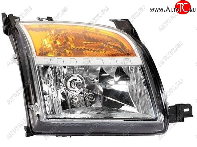 8 899 р. Правая фара (c электрокорректором) DEPO  Ford Fusion  1 (2005-2012)  рестайлинг, хэтчбэк  с доставкой в г. Керчь