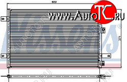 2 189 р. SHARAN (+ FD GALAXYST ALHAMBRA) КОНДЕНСАТОР КОНДИЦ (см.каталог) BODYPARTS vwsrn95-930  с доставкой в г. Керчь