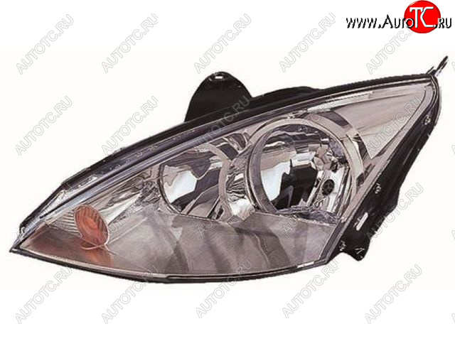 7 999 р. Левая фара (под корректор) DEPO  Ford Focus  1 (2001-2005) седан рестайлинг  с доставкой в г. Керчь