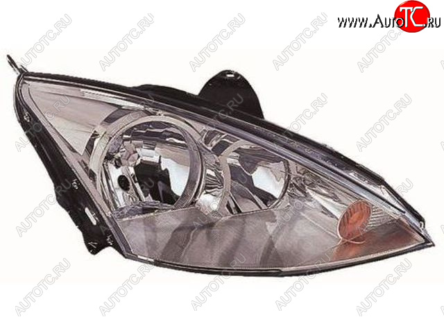 7 999 р. Правая фара (корректор) DEPO  Ford Focus  1 (2001-2005) седан рестайлинг  с доставкой в г. Керчь